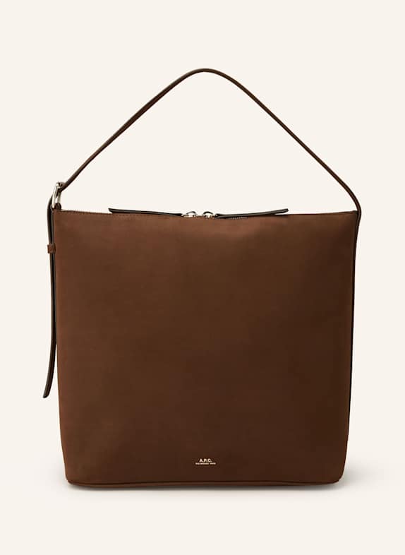 A.P.C. Hobo-Bag VERA DUNKELBRAUN