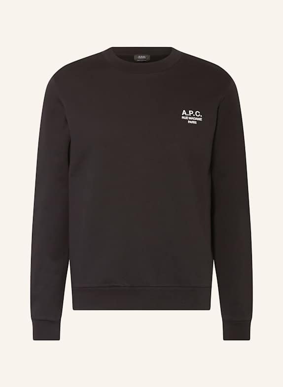 A.P.C. Sweatshirt SCHWARZ/ WEISS