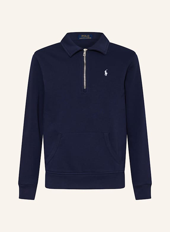POLO RALPH LAUREN Bluza dresowa typu troyer GRANATOWY
