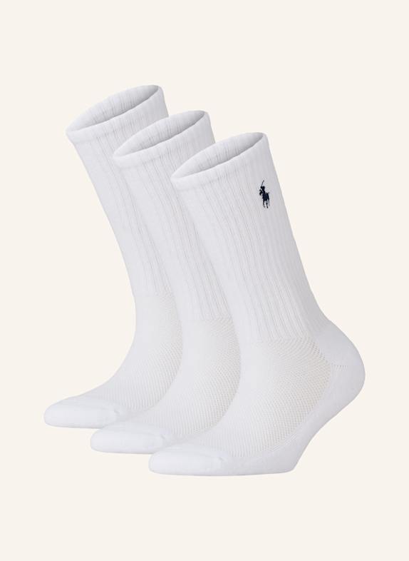 POLO RALPH LAUREN 3er-Pack Socken 001 WHITE