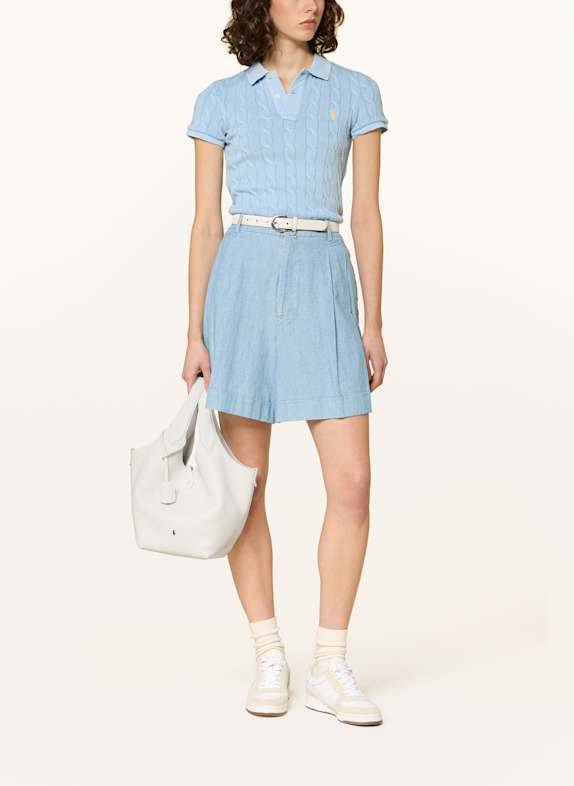 POLO RALPH LAUREN Shopper SHINY DRUM PEBBLE WEISS