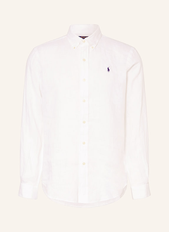 POLO RALPH LAUREN Leinenhemd Regular Fit WEISS