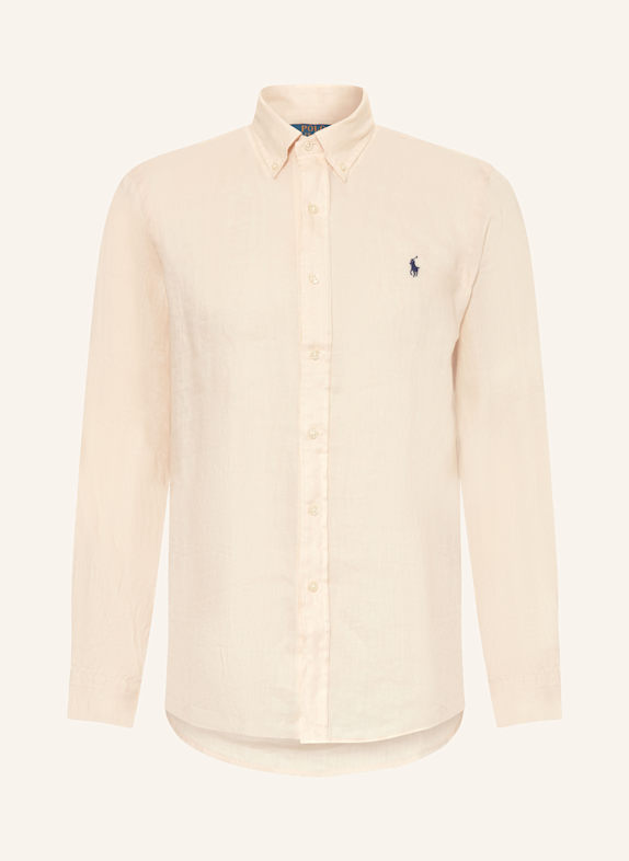 POLO RALPH LAUREN Leinenhemd Regular Fit HELLBRAUN