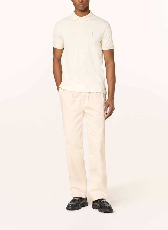 POLO RALPH LAUREN Piqué-Poloshirt Custom Slim Fit CREME