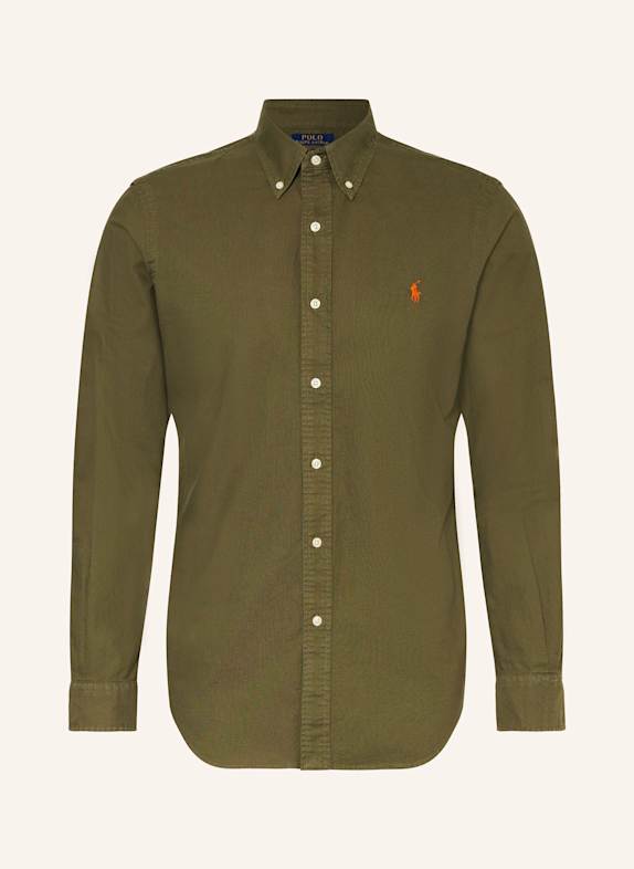 POLO RALPH LAUREN Hemd Custom Fit OLIV