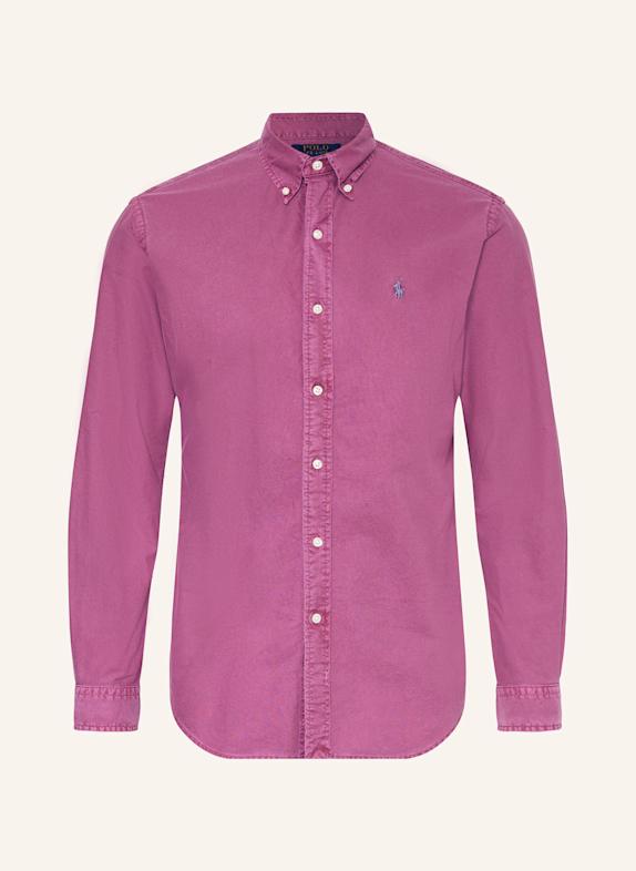 POLO RALPH LAUREN Hemd Custom Fit DUNKELLILA