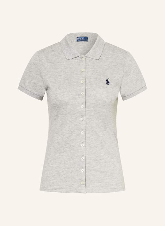 POLO RALPH LAUREN Piqué-Poloshirt HELLGRAU