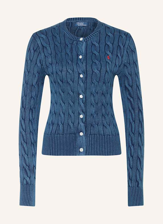 POLO RALPH LAUREN Strickjacke BLAU