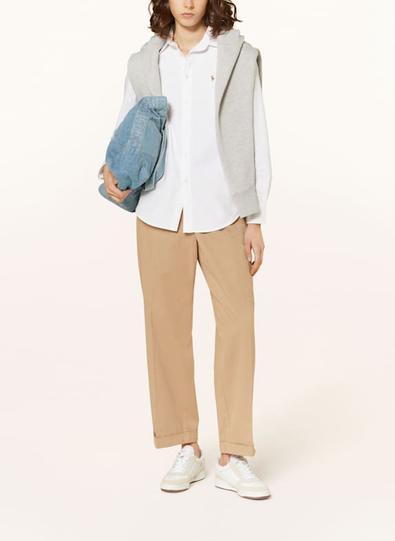 POLO RALPH LAUREN overhemdblouse WIT