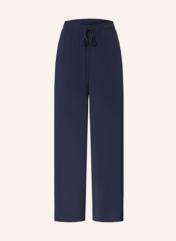 POLO RALPH LAUREN Marlenehose aus Jersey DUNKELBLAU
