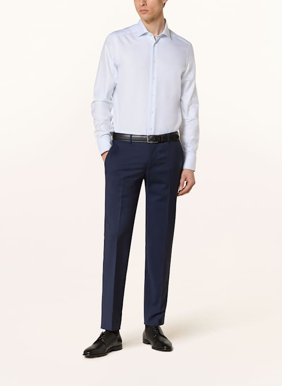 Stenströms Overhemd Slimline Fit LICHTBLAUW