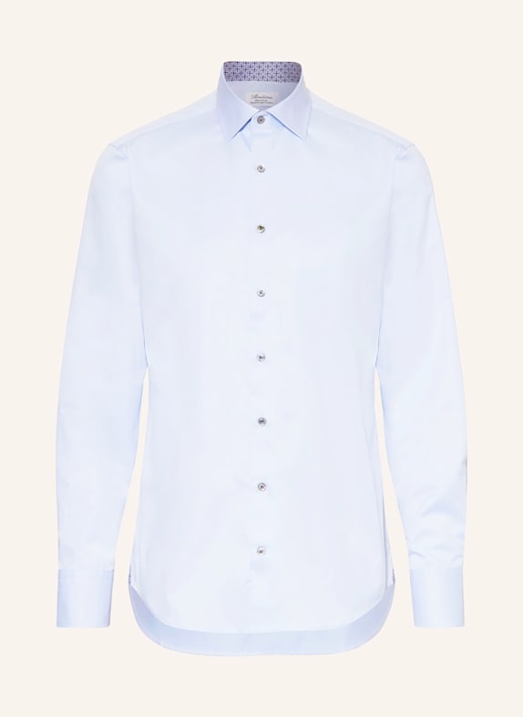 Stenströms Hemd Fitted Body Fit HELLBLAU