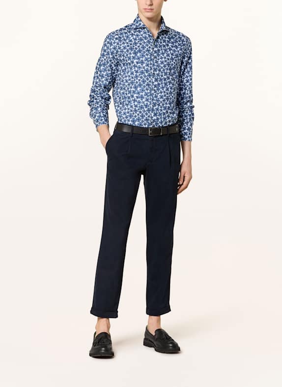 Stenströms Overhemd Slim Fit BLAUW / LICHTBLAUW