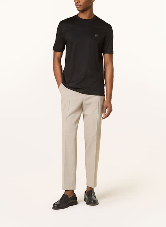 BOSS T-Shirt TAUT SCHWARZ