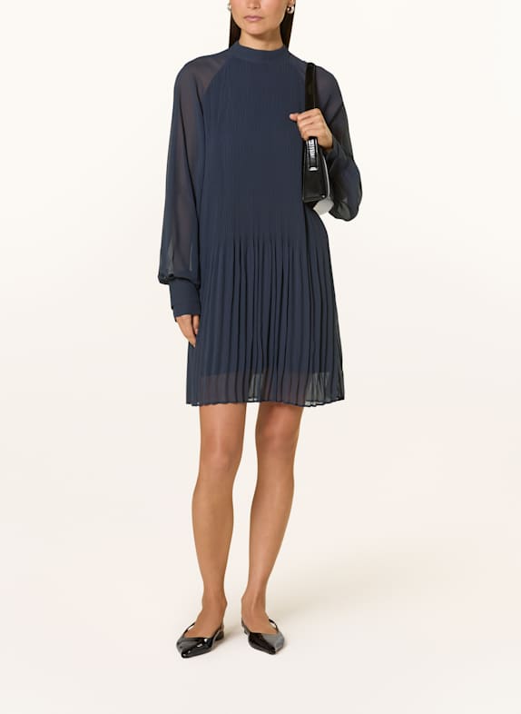 BOSS Kleid DOLUMI DUNKELBLAU