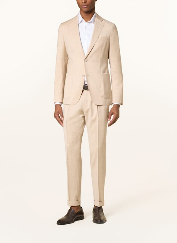 BOSS Anzugsakko HANRY Slim Fit 275 LIGHT BEIGE