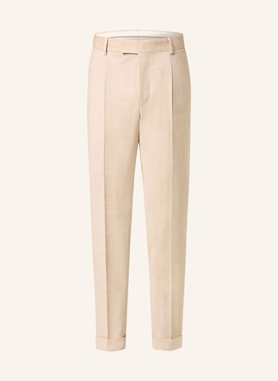 BOSS Anzugshose PEPE Relaxed Fit 275 LIGHT BEIGE