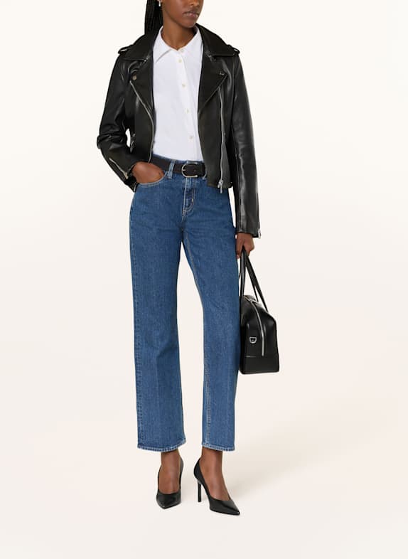 BOSS Straight jeans PARKWAY 485 ÅBEN BLÅ
