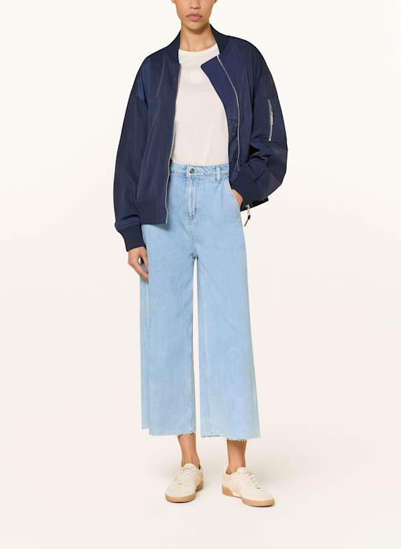 BOSS Blouson PELINDA en mélange de matières BLEU FONCÉ