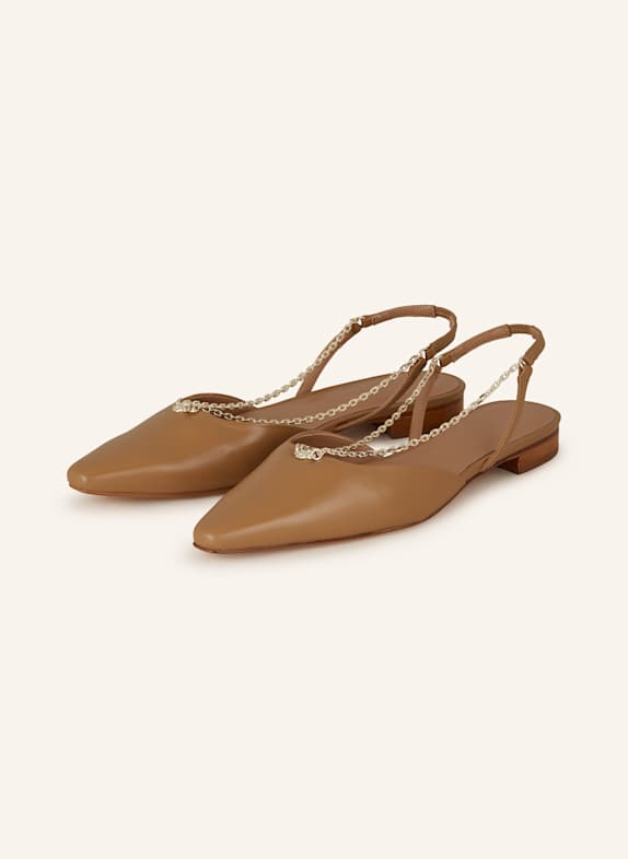 BOSS Slingballerinas CHARLIZE BEIGE