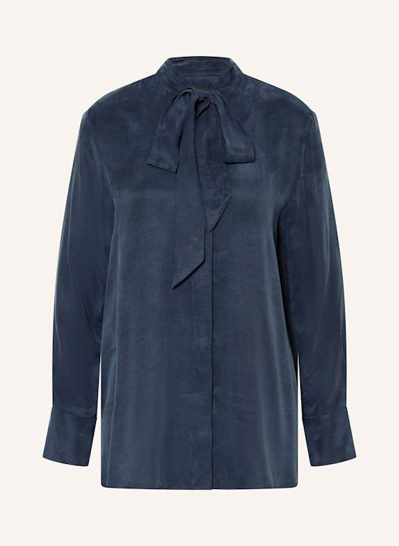 BOSS Bow-tie blouse BRYON DARK BLUE