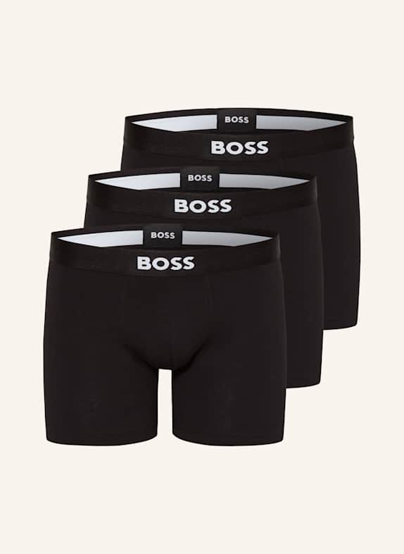 BOSS 3er-Pack Boxershorts ONE SCHWARZ