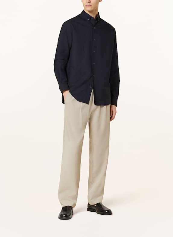 PAUL Overhemd Comfort Fit DONKERBLAUW