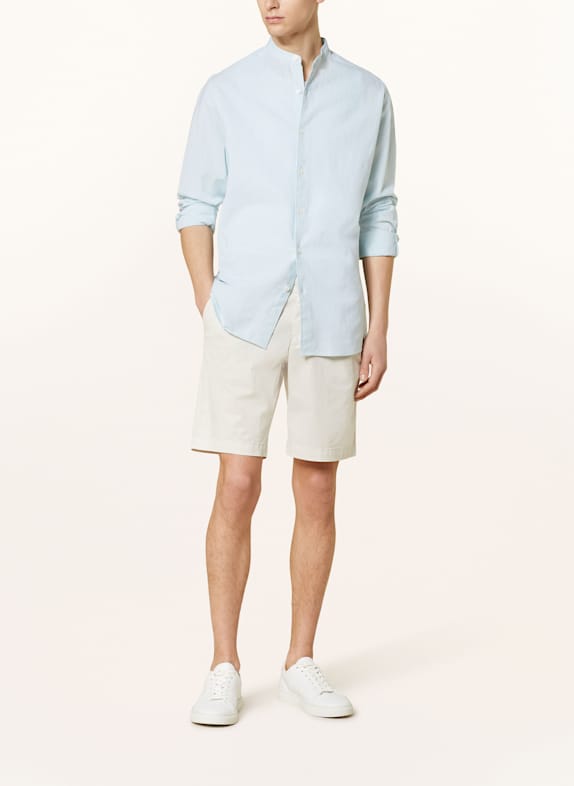 PAUL Overhemd Comfort Fit met linnen MINT