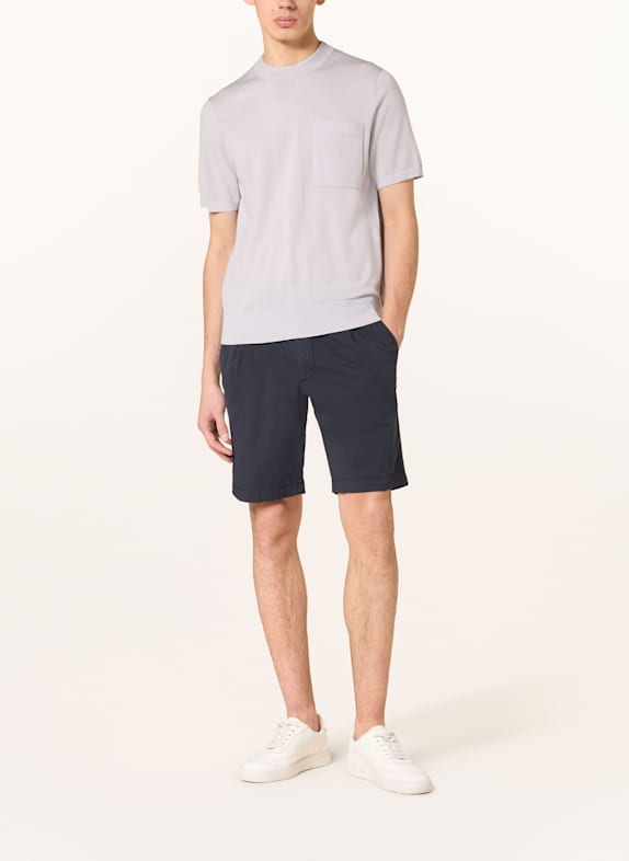 PAUL tricou tricotat GRI DESCHIS