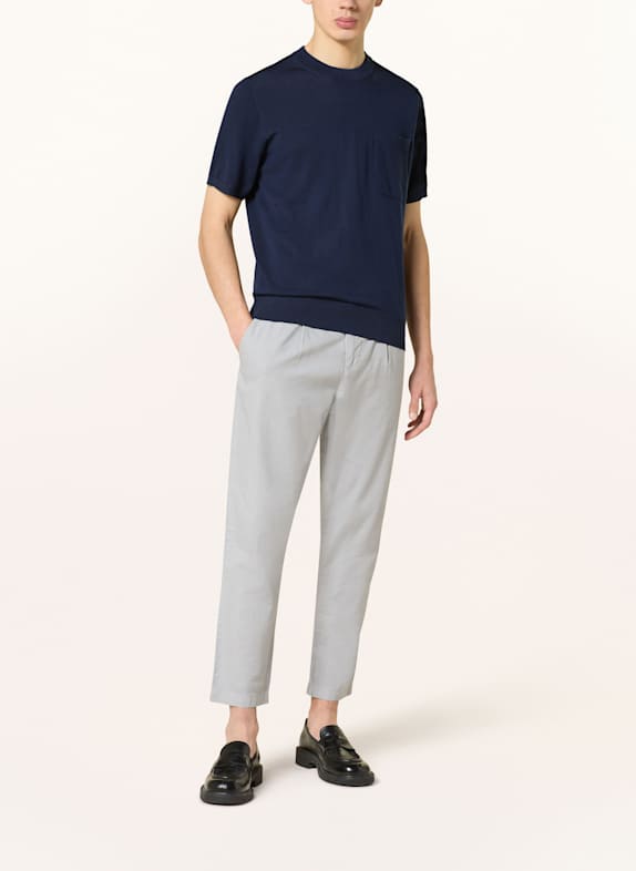 PAUL Strickshirt DUNKELBLAU