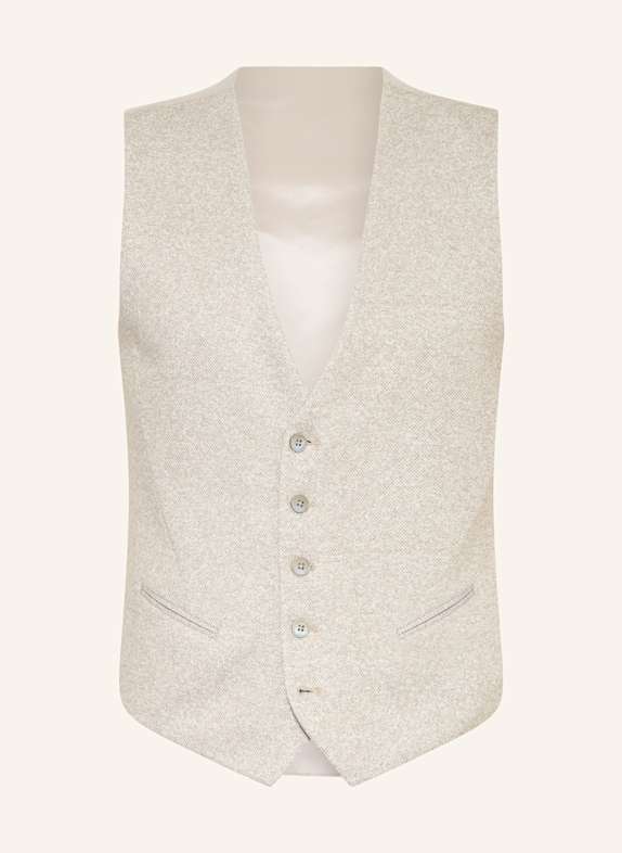 PAUL Anzugweste zum Wenden Extra Slim Fit aus Jersey 220 SAND