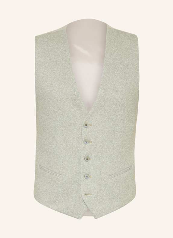 PAUL Anzugweste zum Wenden Extra Slim Fit aus Jersey 710 LIGHT GREEN