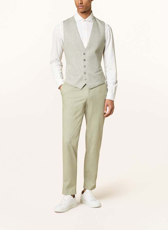 PAUL Extra slim fit revers colbert van jersey, omkeerbaar 710 LIGHT GREEN