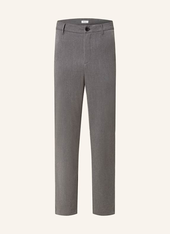 PAUL Chinosy regular fit SZARY