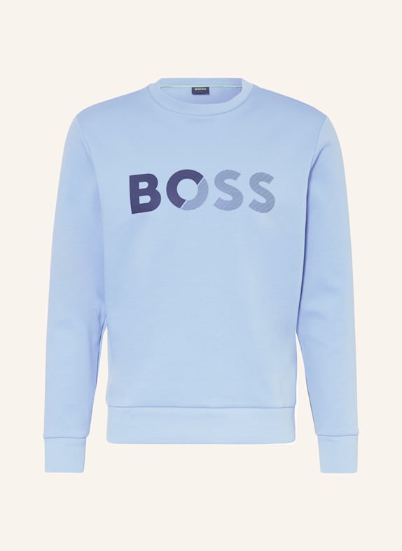 BOSS Sweatshirt SALBO HELLBLAU