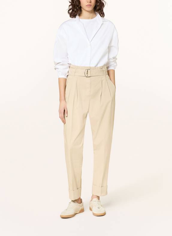 BOSS Pantaloni TASHAINA BEJ