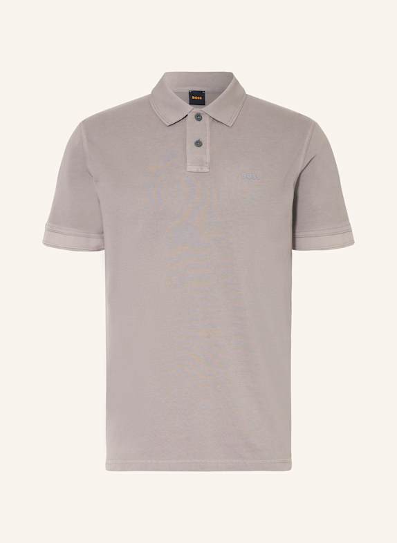 BOSS Piqué-Poloshirt PRIME TAUPE