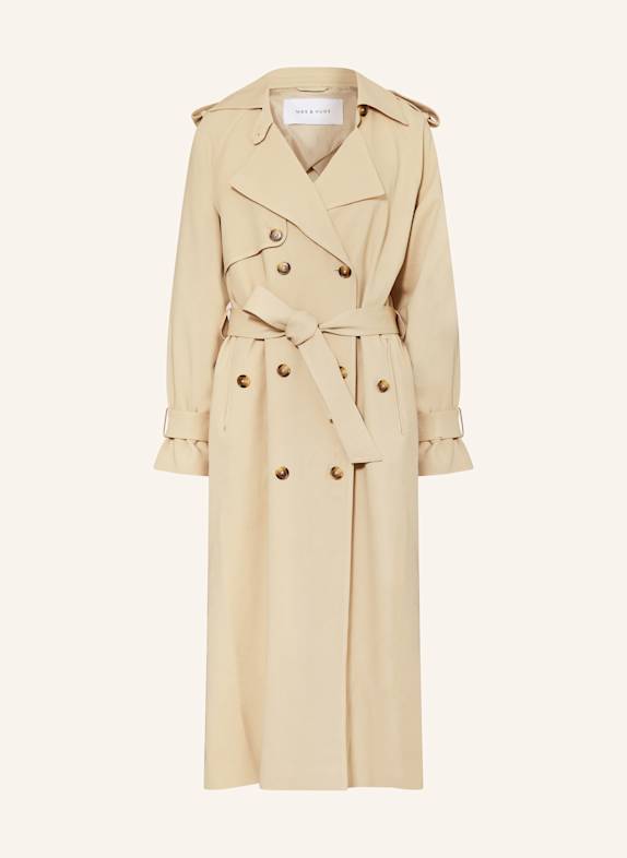 MRS & HUGS Trenchcoat BEIGE