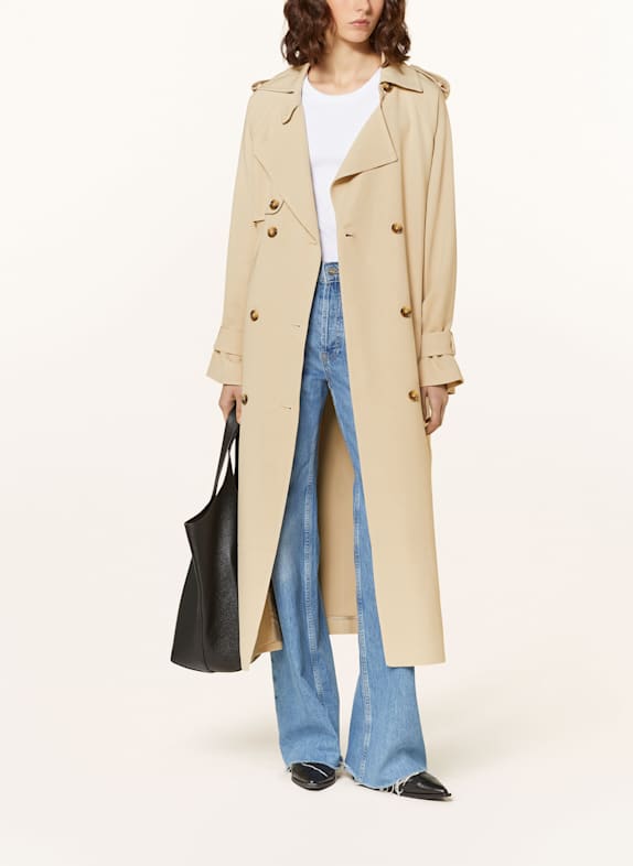 MRS & HUGS Trench coat BEIGE