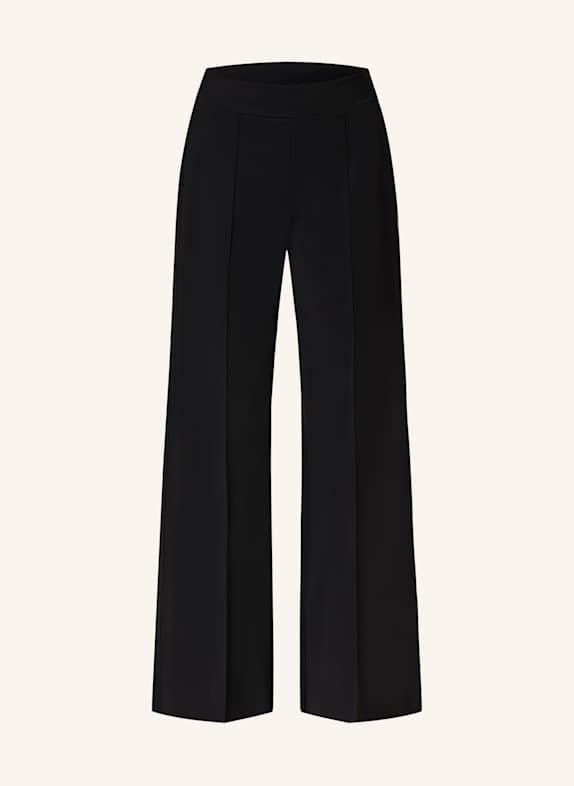 MRS & HUGS Wide leg trousers BLACK