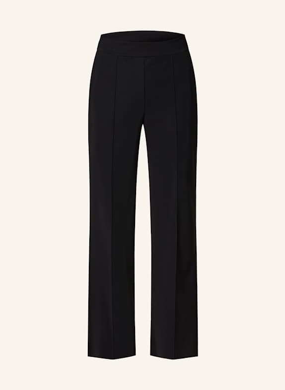 MRS & HUGS Wide leg trousers 01 BLACK