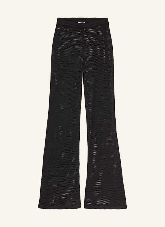 MRS & HUGS Knit trousers BLACK