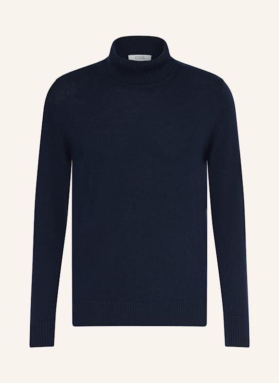 COS Rollkragenpullover DUNKELBLAU