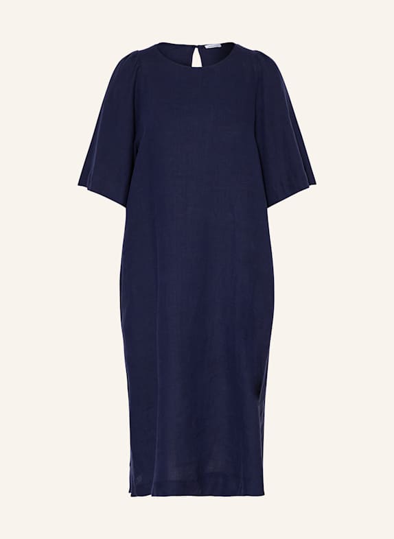 seidensticker Leinenkleid DUNKELBLAU