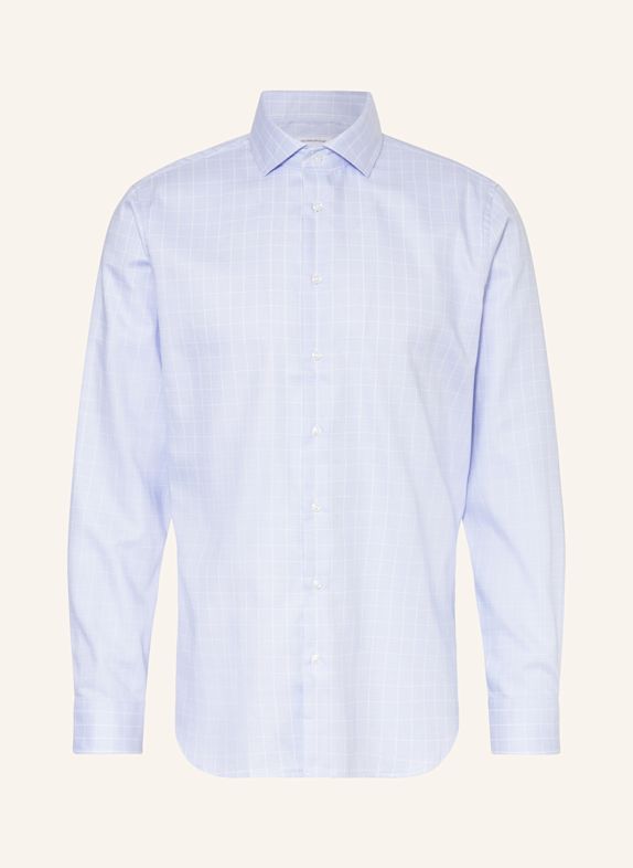 seidensticker Hemd Shaped Fit HELLBLAU/ WEISS