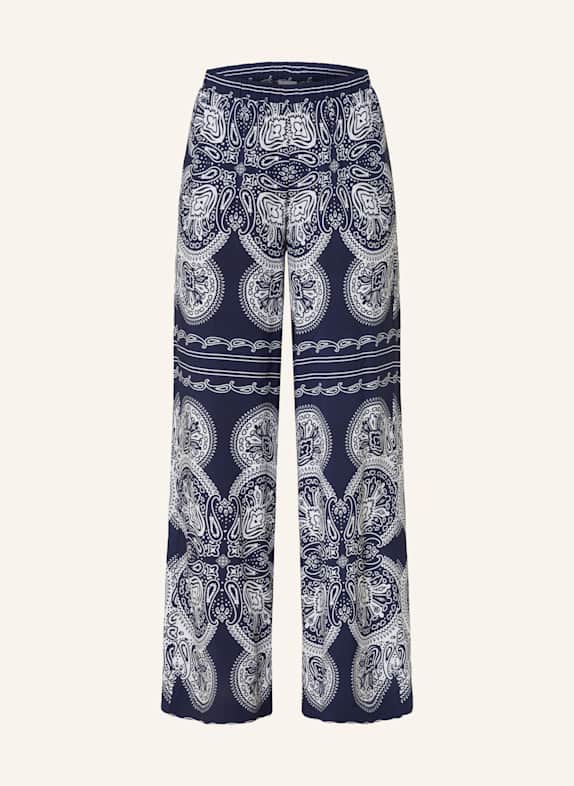 seidensticker Marlenehose DUNKELBLAU/ WEISS