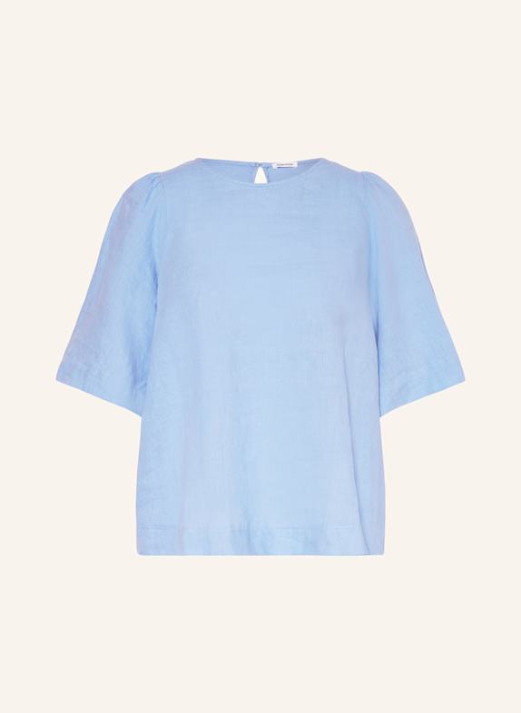 seidensticker Blusenshirt aus Leinen HELLBLAU