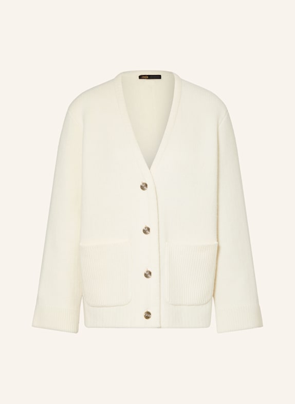 maje Bouclé-Jacke mit Alpaka ECRU