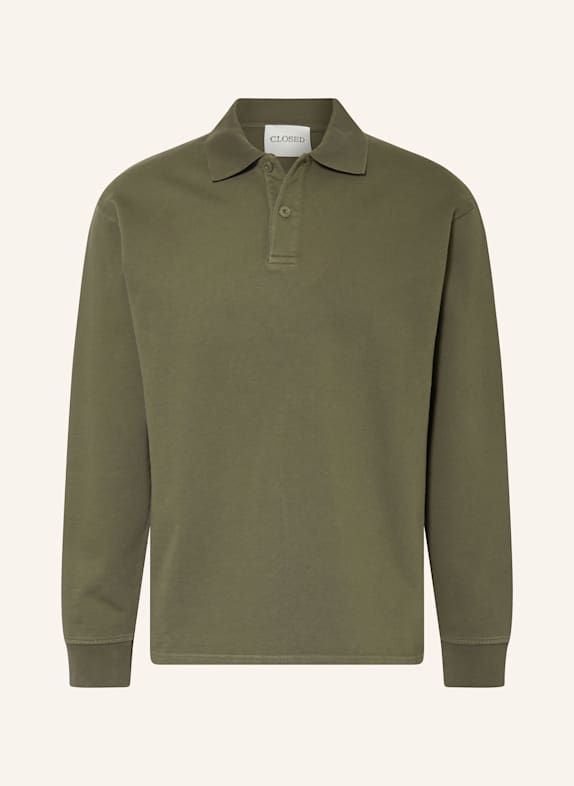 CLOSED Piqué-Poloshirt OLIV