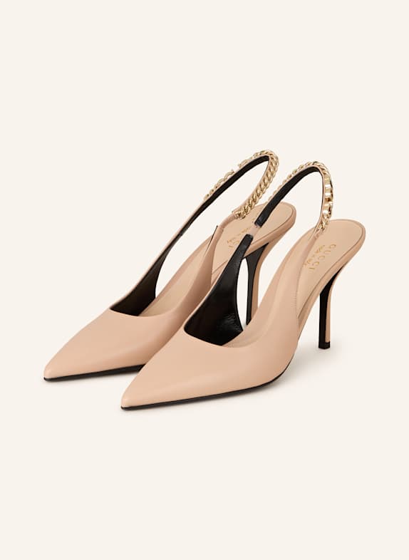 GUCCI Slingpumps 6809 LIGHT PINK/LIGHT PIN